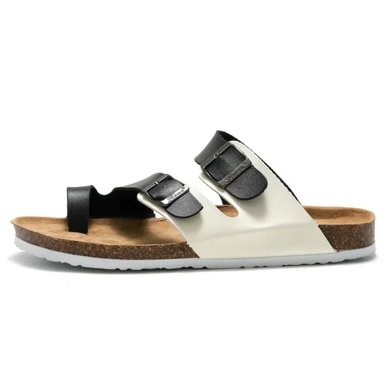 Unisex Cork Sandals with EVA Sole for Summer Comfort