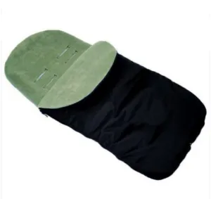 Universal Large Footmuff Black/ Dark Green
