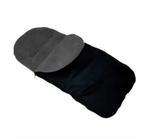 Universal Large Footmuff Black/ Grey