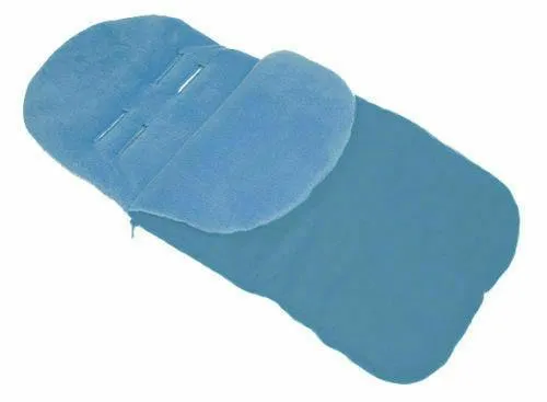 Universal Large Plain Footmuff Light Blue