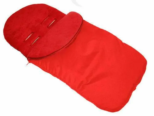 Universal Large Plain Footmuff Red