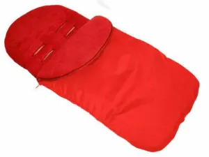 Universal Large Plain Footmuff Red
