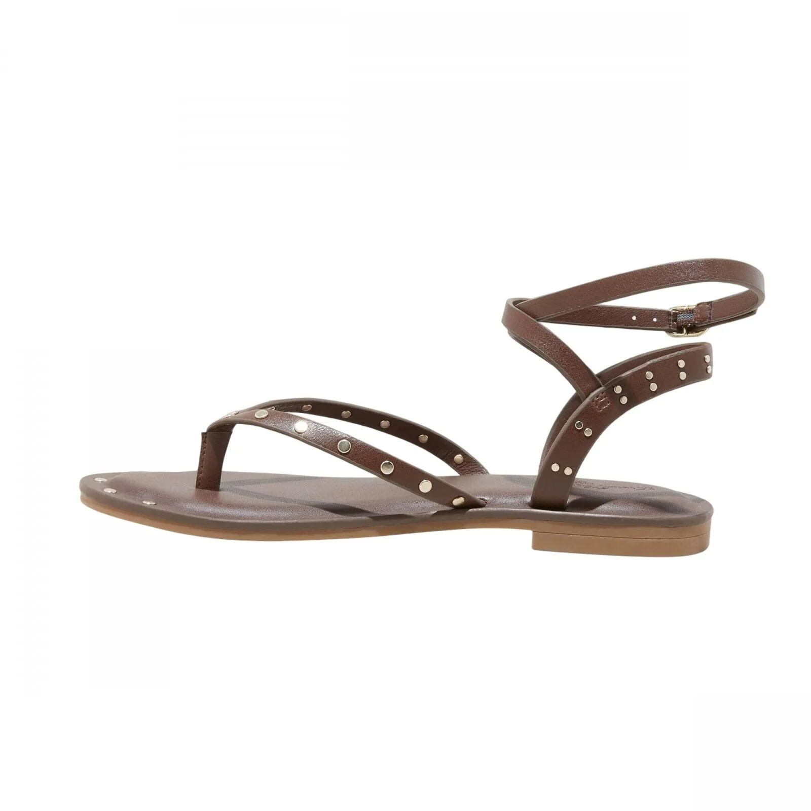 Universal Thread Womens Nikki Studded Thong Sandals 89998544 Brown 7M