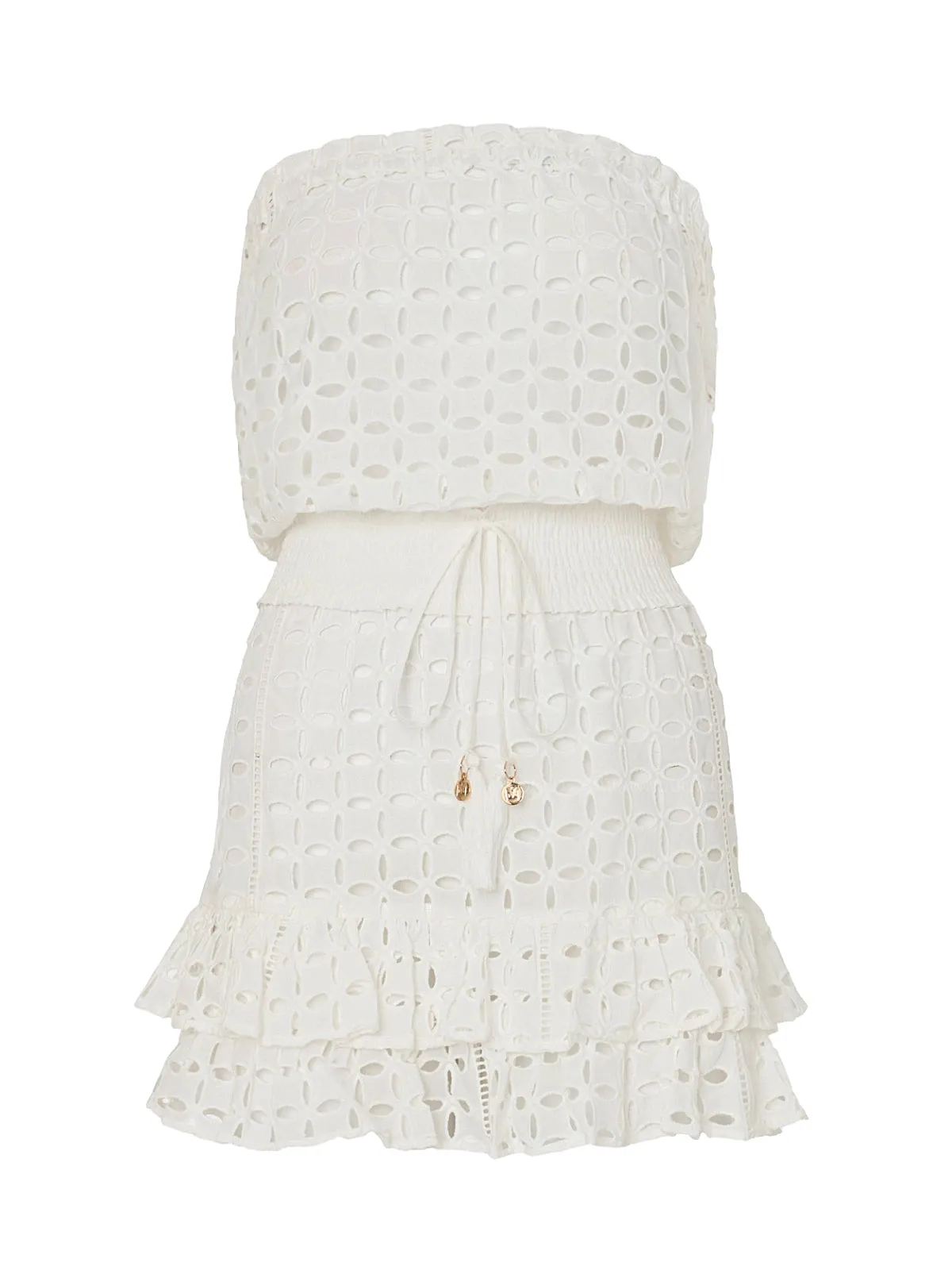 Verity Cotton Eyelet Cover Up ::RET