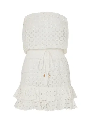 Verity Cotton Eyelet Cover Up ::RET