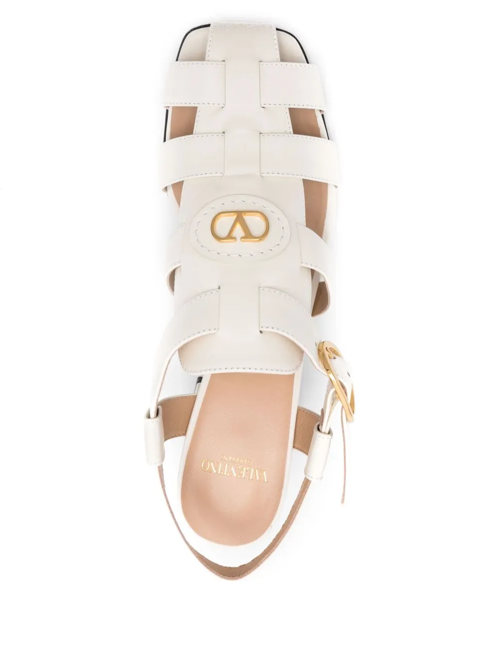 Vlogo signature leather sandals