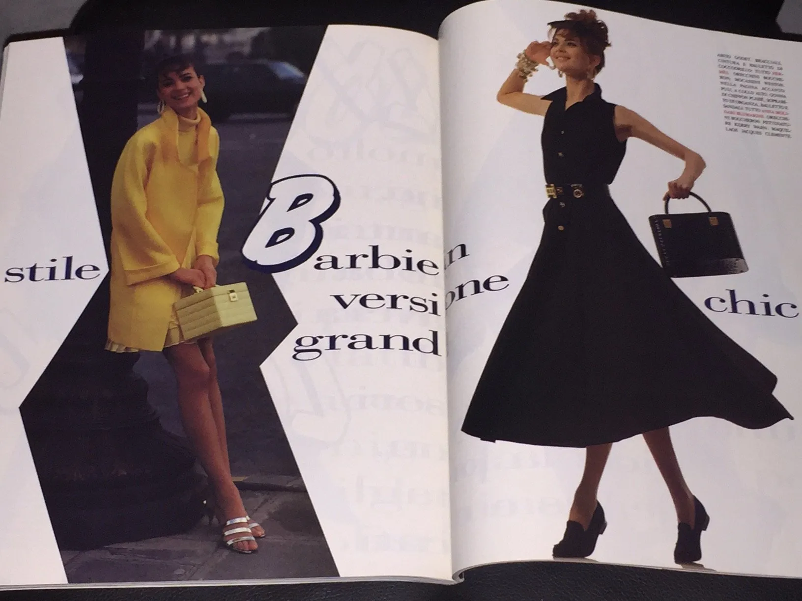 VOGUE Magazine Italia April 1992 KATE MOSS Helena Christensen SHALOM HARLOW Ghauri