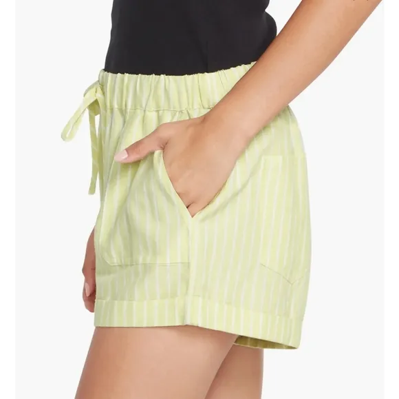 VOLCOM NEW Sunday Strut Shorts Citron