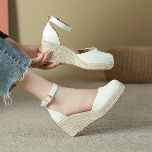Wedge Women's Shoes Elastic Band