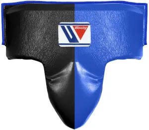 Winning High Cut Groin Protector - Black · Blue