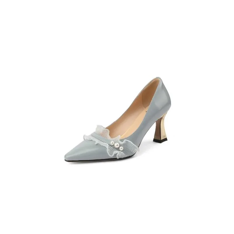 Women Party Pointed Toe Shallow High Heels Pumps