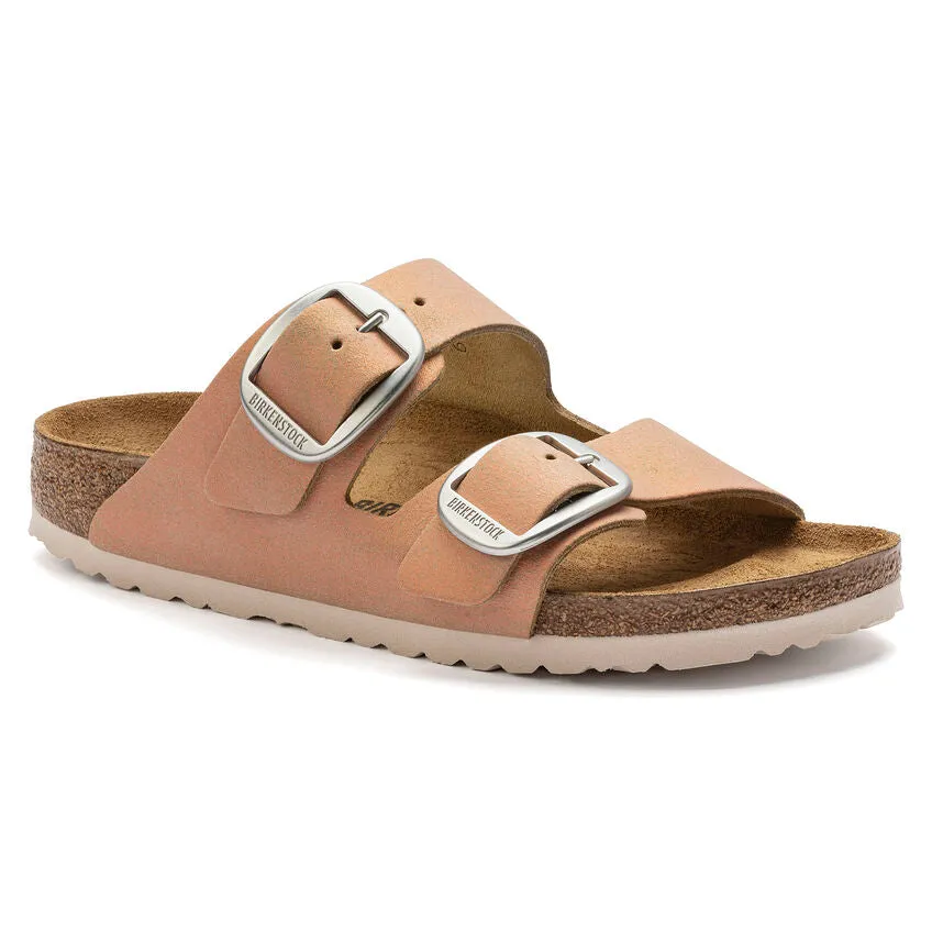 WOMEN'S BIRKENSTOCK ARIZONA BIG BUCKLE | WASHED METALLIC CORAL