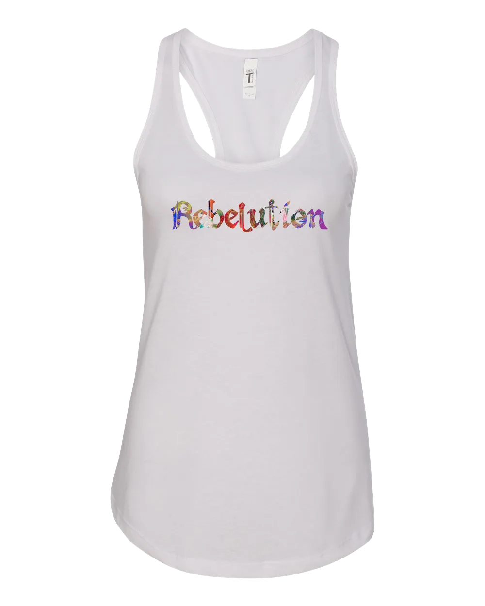 Women's Multicolored Logo Tank