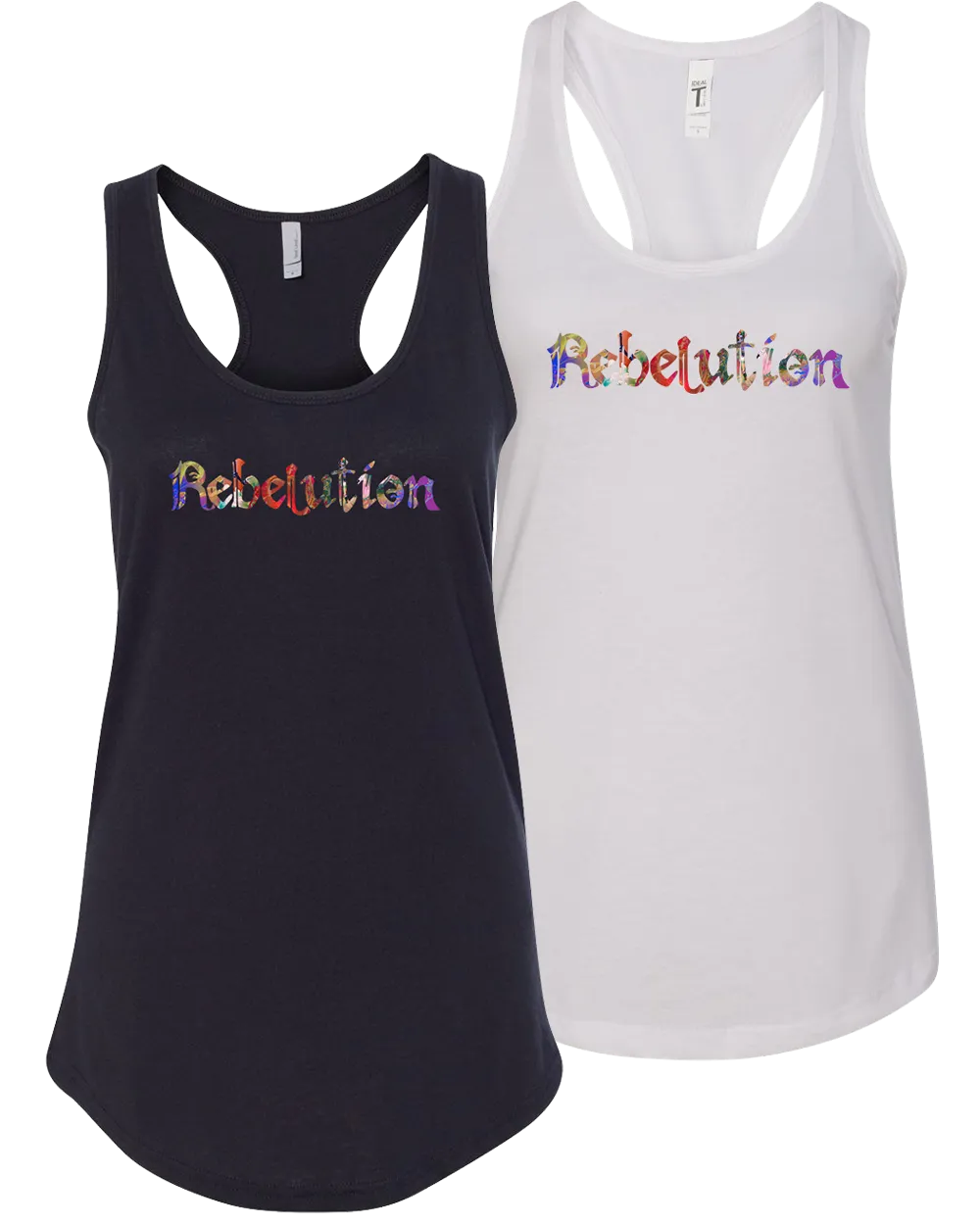 Women's Multicolored Logo Tank