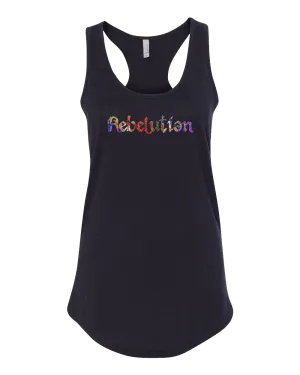 Women's Multicolored Logo Tank