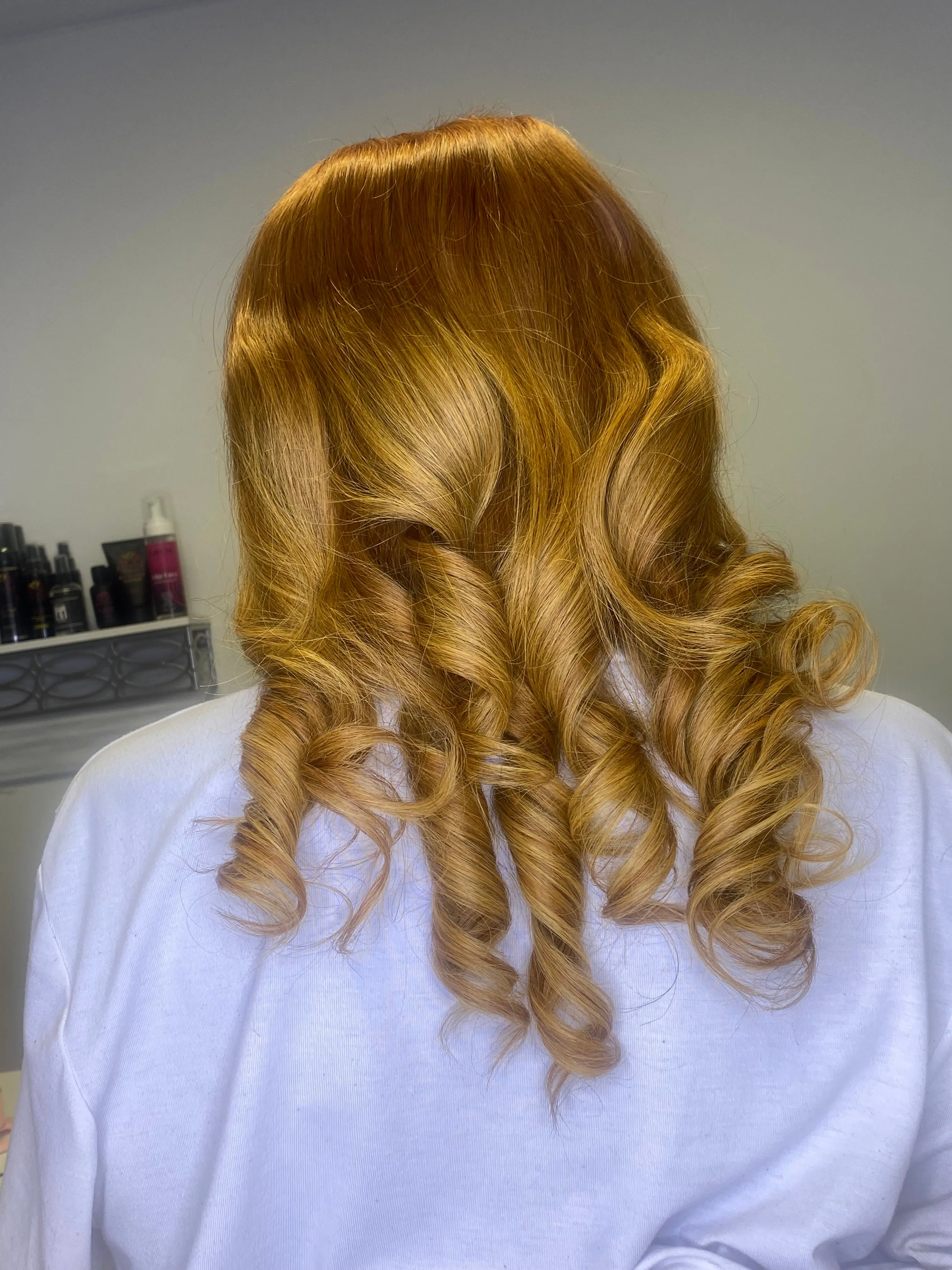 Yvonne Custom Color Brown Hair with High lights Lace Wig